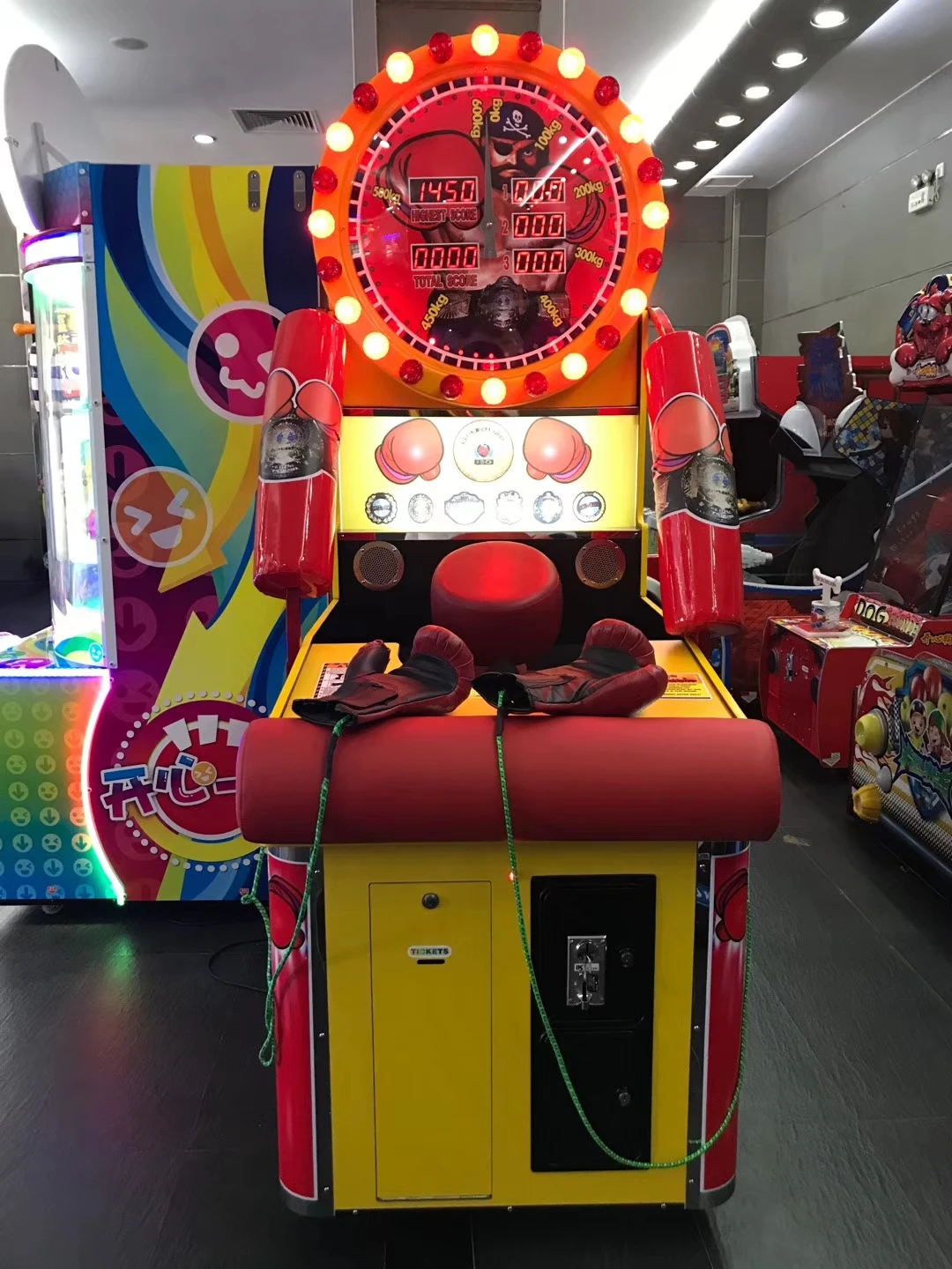 Factory Cheap Indoor Adult Coin Operation Ultimate Big Punch Boxing