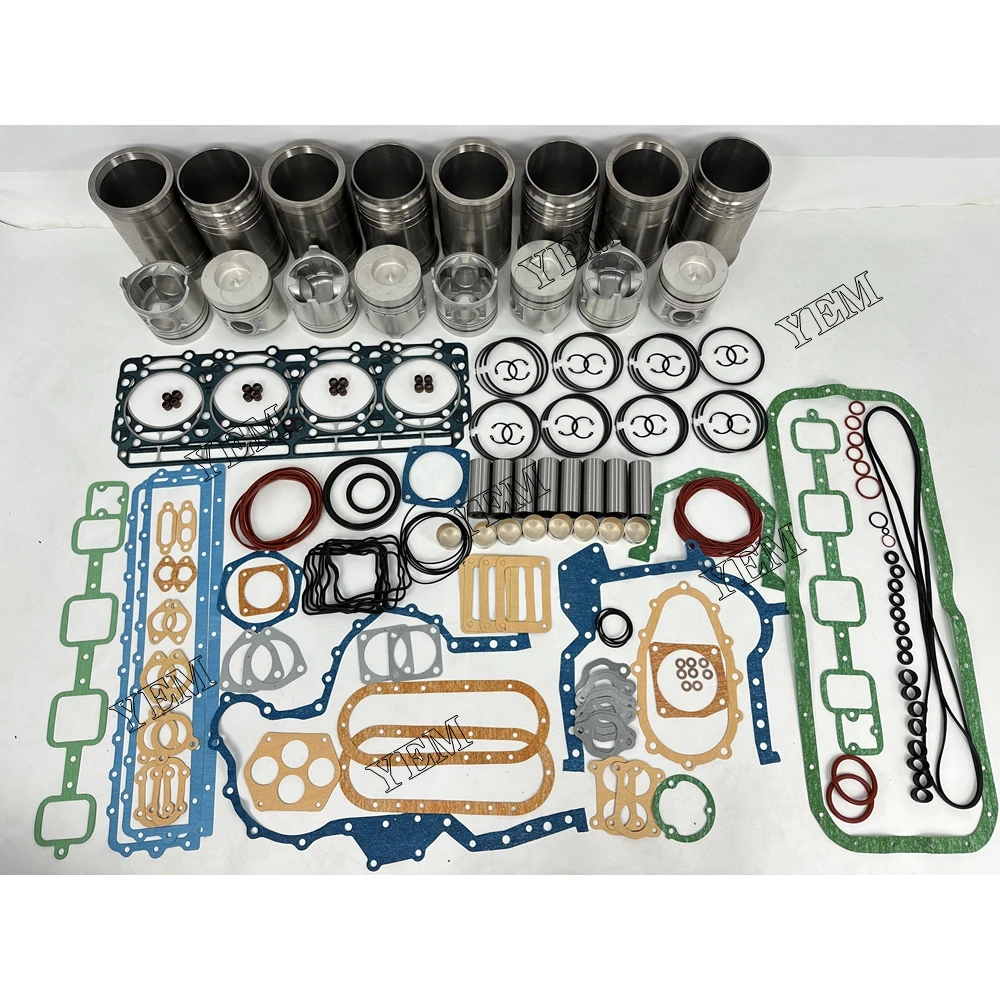 RF8 Overhaul Kit With Piston Rings Liner Full Gasket Set for Nissan