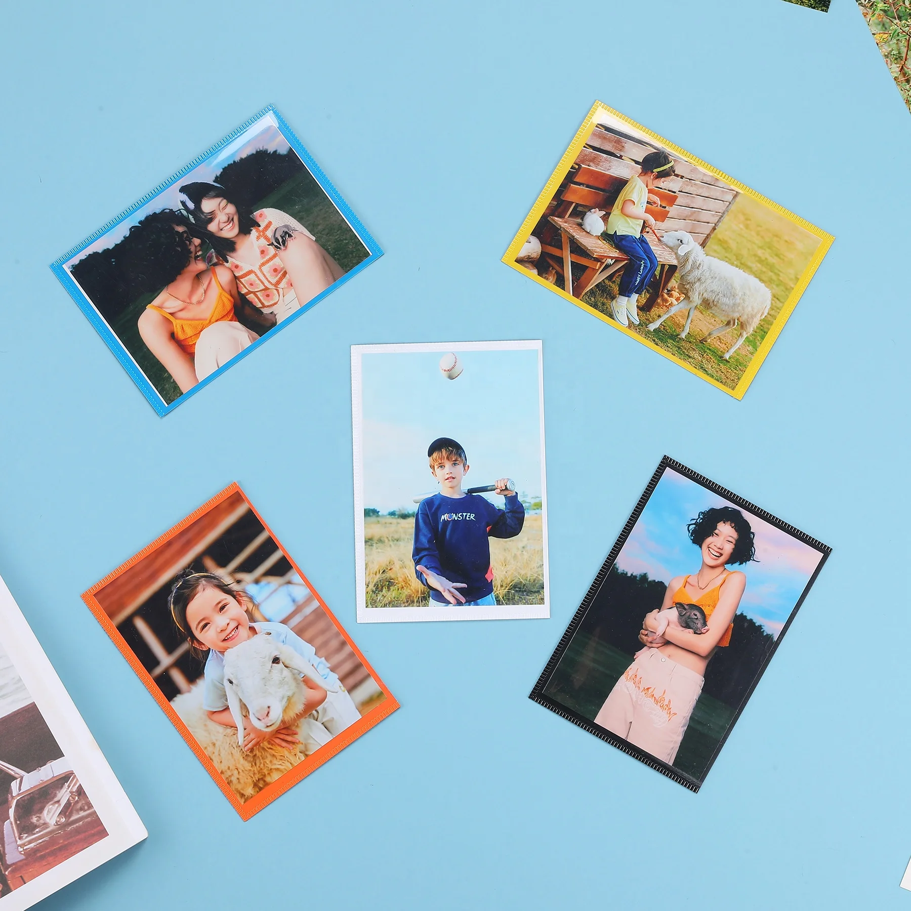 4X6" Magnetic Picture Frame for Fridge,Photo Pocket Holder 5X7" 8.5X11" and More Size 4X4"
