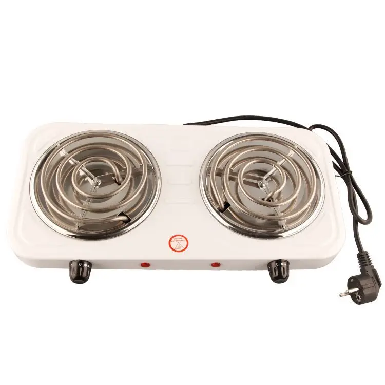 double electric camping hob