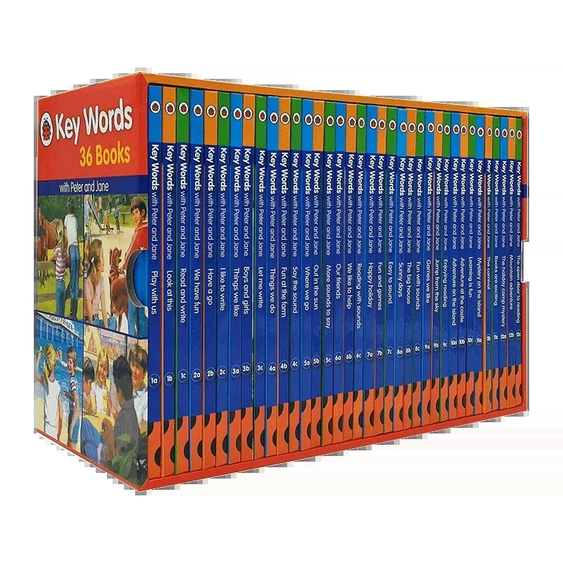 Ladybird Key Words Peter Jane 36冊セット英語教材 Amazon.co.jp: Key Words with Peter and Jane 36 Books Box Set