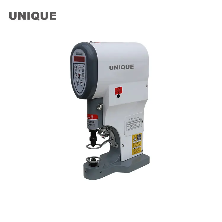 Electronic Direct Drive Snap Button Attaching Machine with Infrared protection