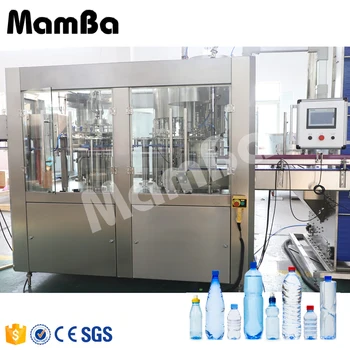 Good Performance Fully Automatic Three In One Bottle Water Rinsing Filling Capping Machine