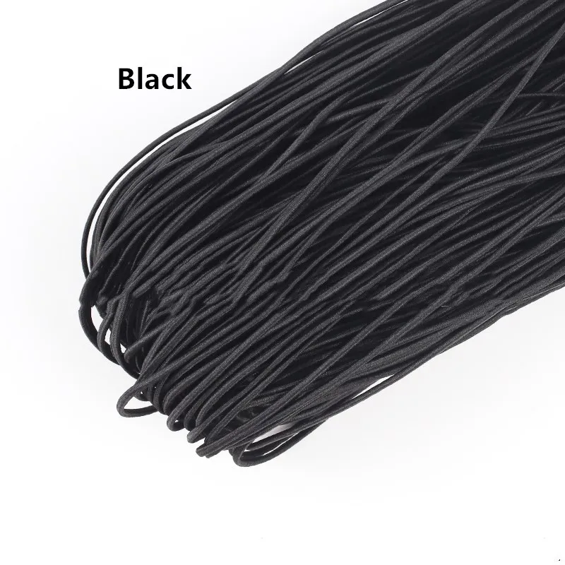 Nylon 4mm Round Braided Cord Polyester for Earloop Power Band 2mm 3mm Black  String 6mm Elastic Rope Cord - China Elastic Rope Cord Nulon Elastic Cord  and 4mm Elastic Cord price