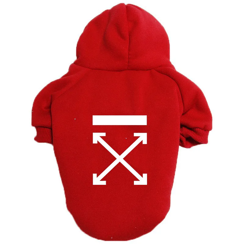 Wholesale Extra Warm Dog Hoodie Winter Polyester Jacket Custom Print