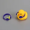 Casque bleu et jaune
