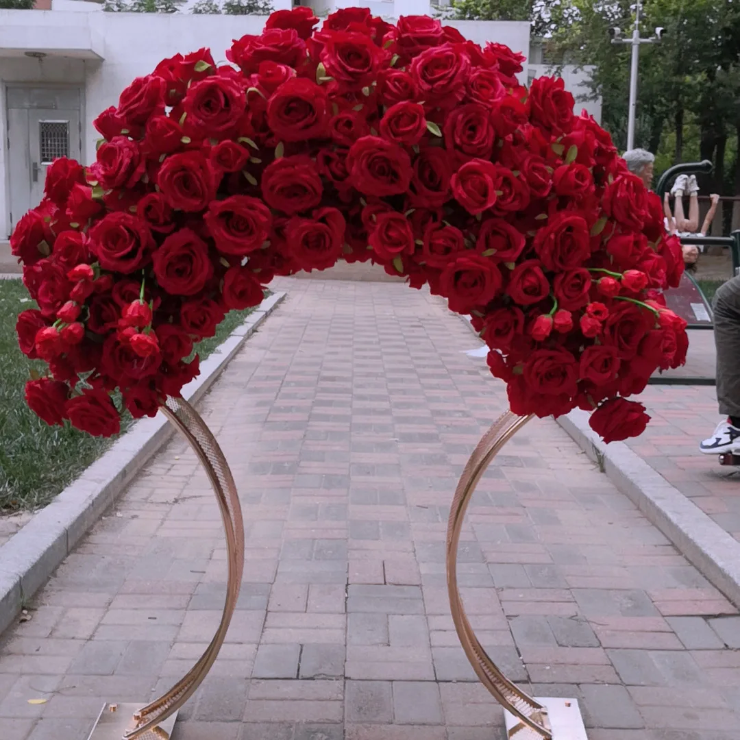 Ifg Red Artificial Flower Wedding Table Centerpieces For Sale Buy Red