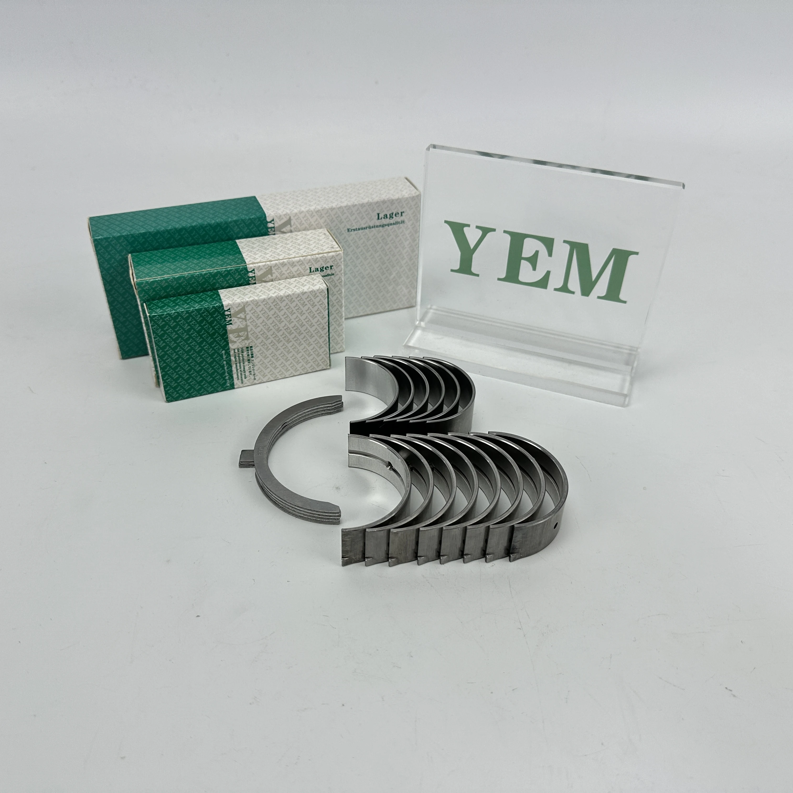 Overhaul Bearing Kit Crankshaft Main Connecting Rod Bearing Thrust Washer for Komatsu 3D72N-2BB 3D74 Engine Parts
