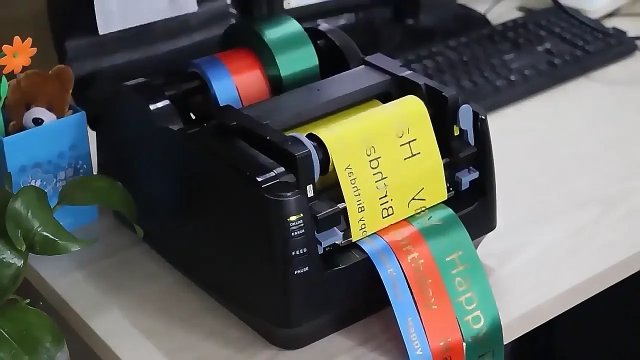 Nmark Heat Transfer Gold Foil,Heat Transfer Wax Resin,Multiple Printing Machine Buy Personal