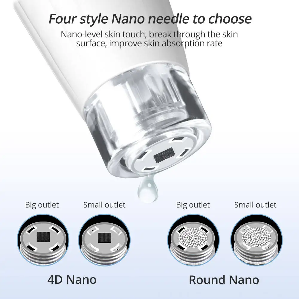 Needle Free Injection Automatic Liquid Water Light Beauty Instrument Nano Microcrystalline Water Light Pen