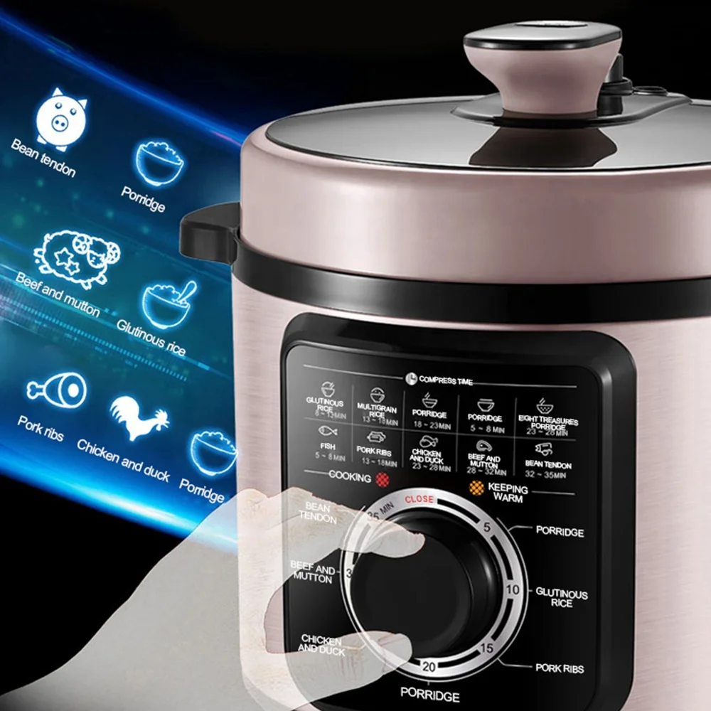 Professional Multi Cooker 5L Home Intelligent Pressure Cooker Electric