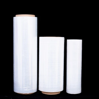 Transparent Packaging Rolls Stretch Film Large Rolls Industrial Cling Film Moving Packing Film