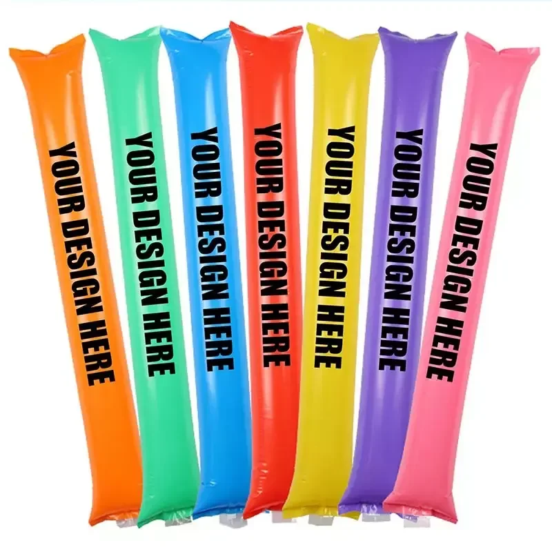 Custom Noisemakers Bang Sticks Inflatable Fans Cheering Sticks For