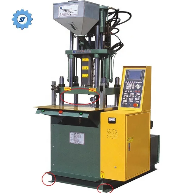Vertical Injection Molding Machine for Bakelite Switch Carbon Fiber ABS PP Thermoplastic with Key Components Motor Bearing