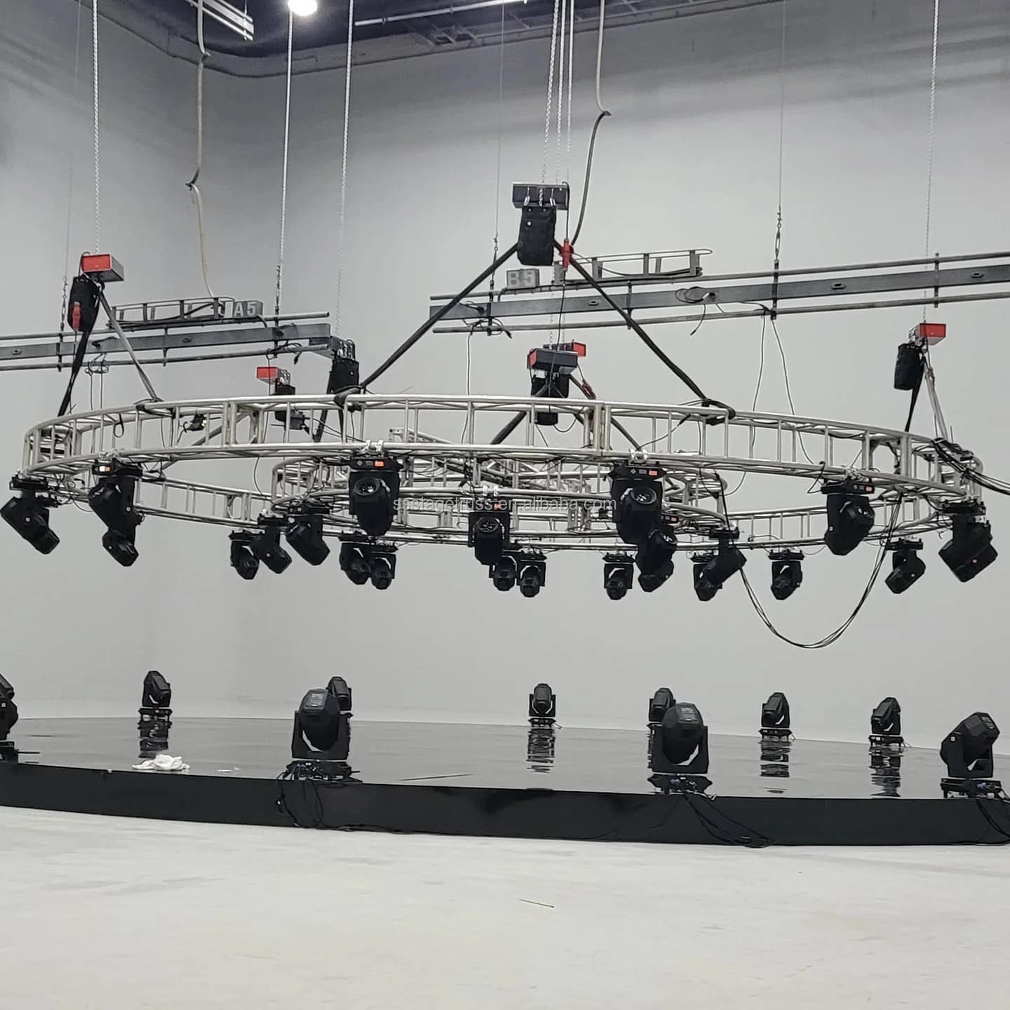 290mm Aluminum Circle Stage Lighting Round Truss for Event Hanging Light