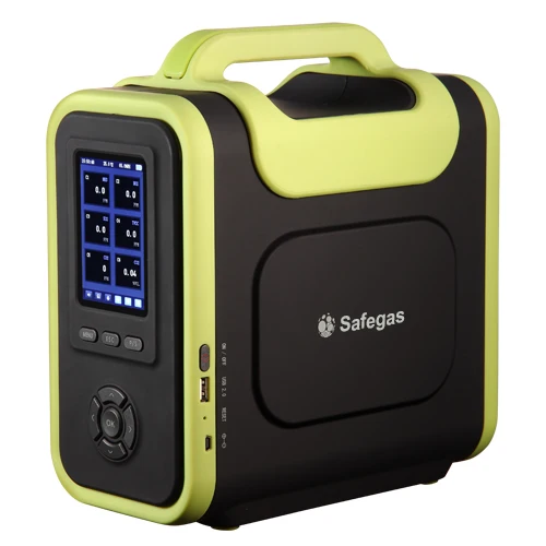 Flue Gas Analyzer ATEX CE ISO9001 Certified Professional Flue Sensors Portable Exhaust Analyzer