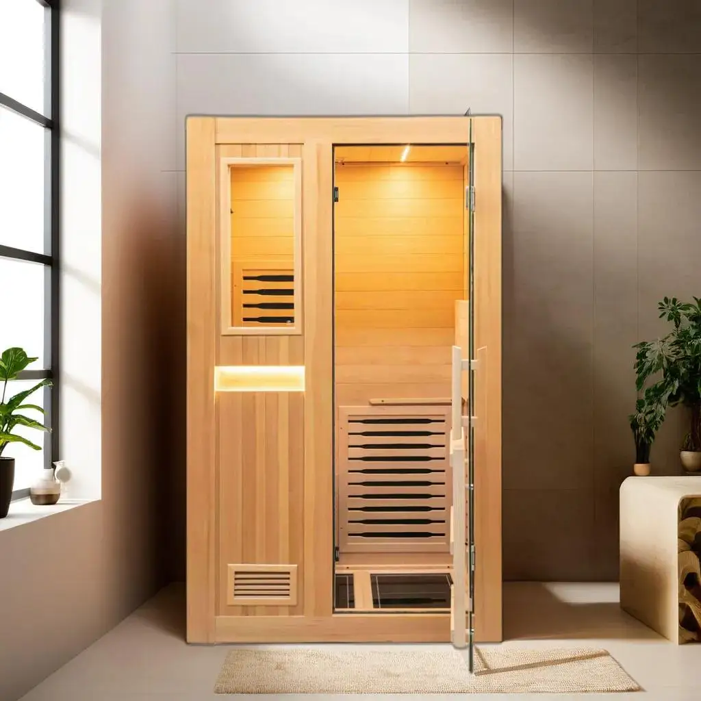 ETL SAA CE Good Privacy 2 People Indoor Sauna Far Infrared Sauna