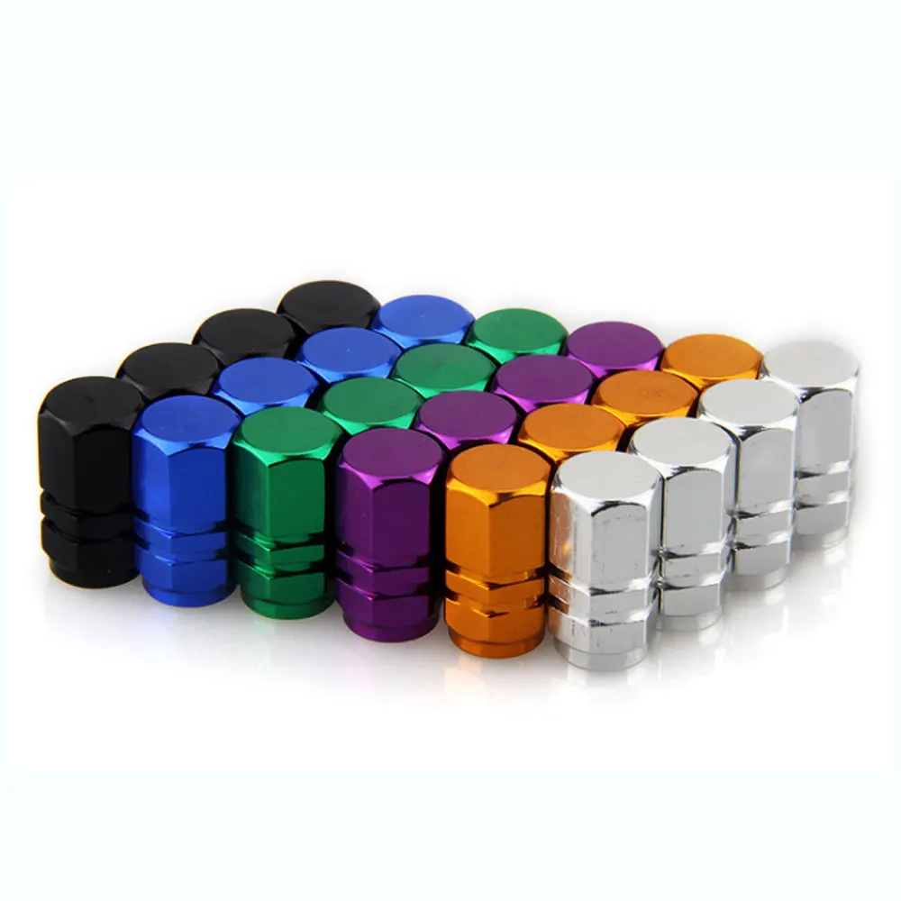 Заводской логотип, высокопроизводительный Модный металлический алюминиевый насадка на автомобильные шины, крышка колесного клапана