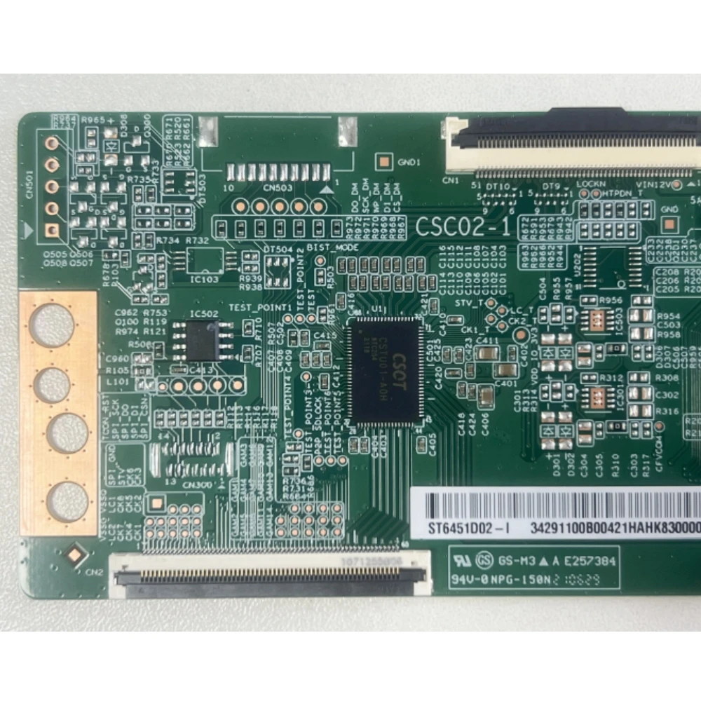Curated visual reference: Picture Idea: St6451D02 1 Tcon Board For TV Repair