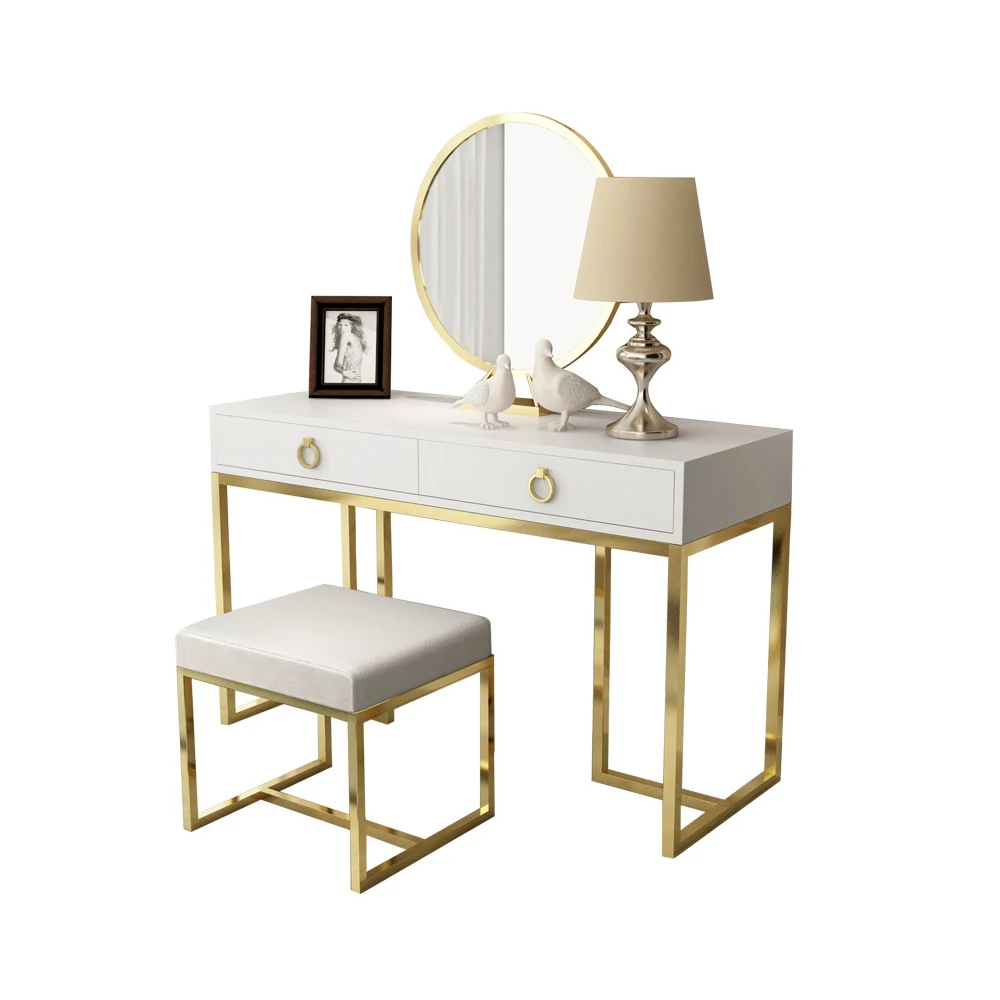 french style dressing tables with mirror and stool