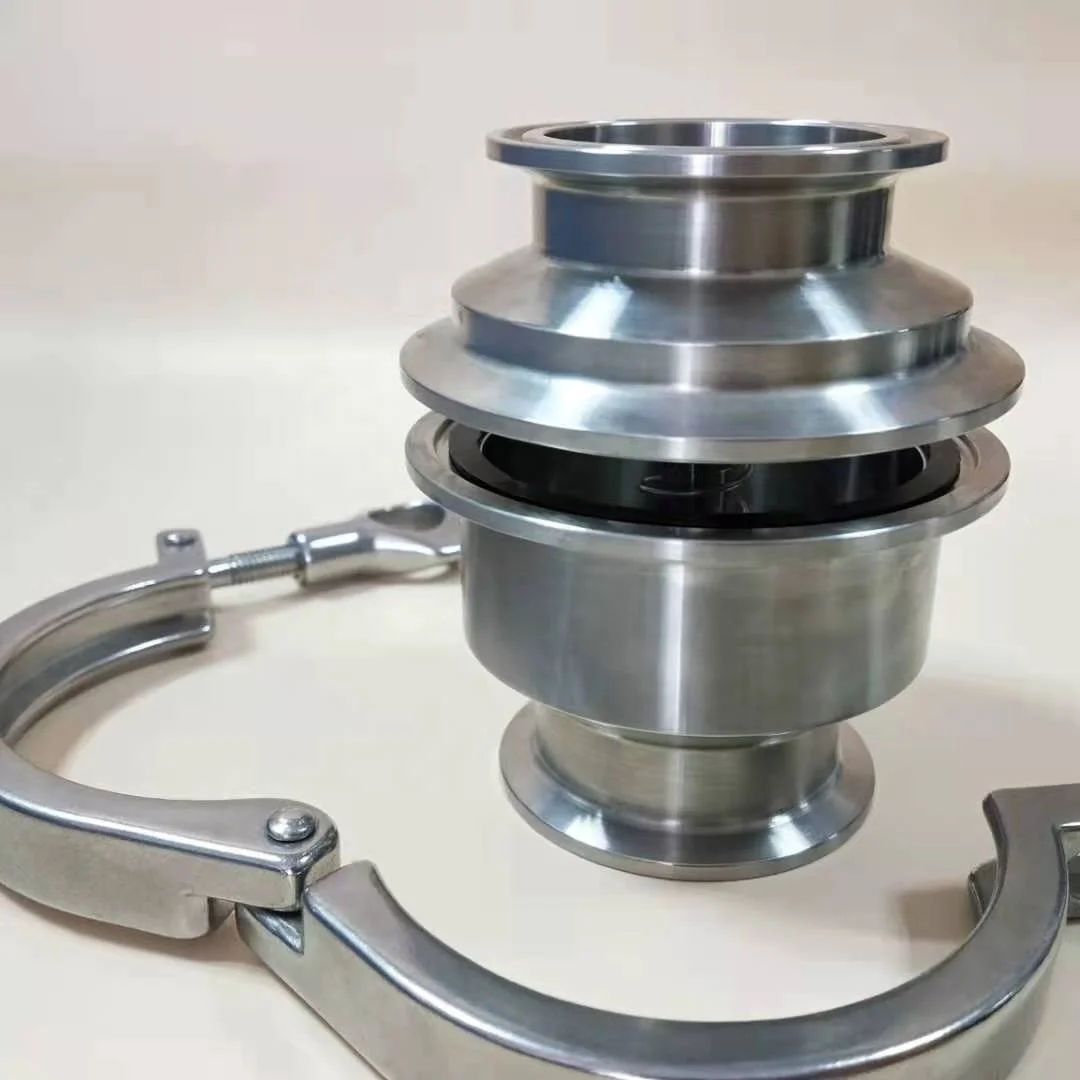 Ss304 Non Return Sanitary Welded Check Valve  Nrv Oem Dn50 Water Oil Gas Duo Plate Check Valve