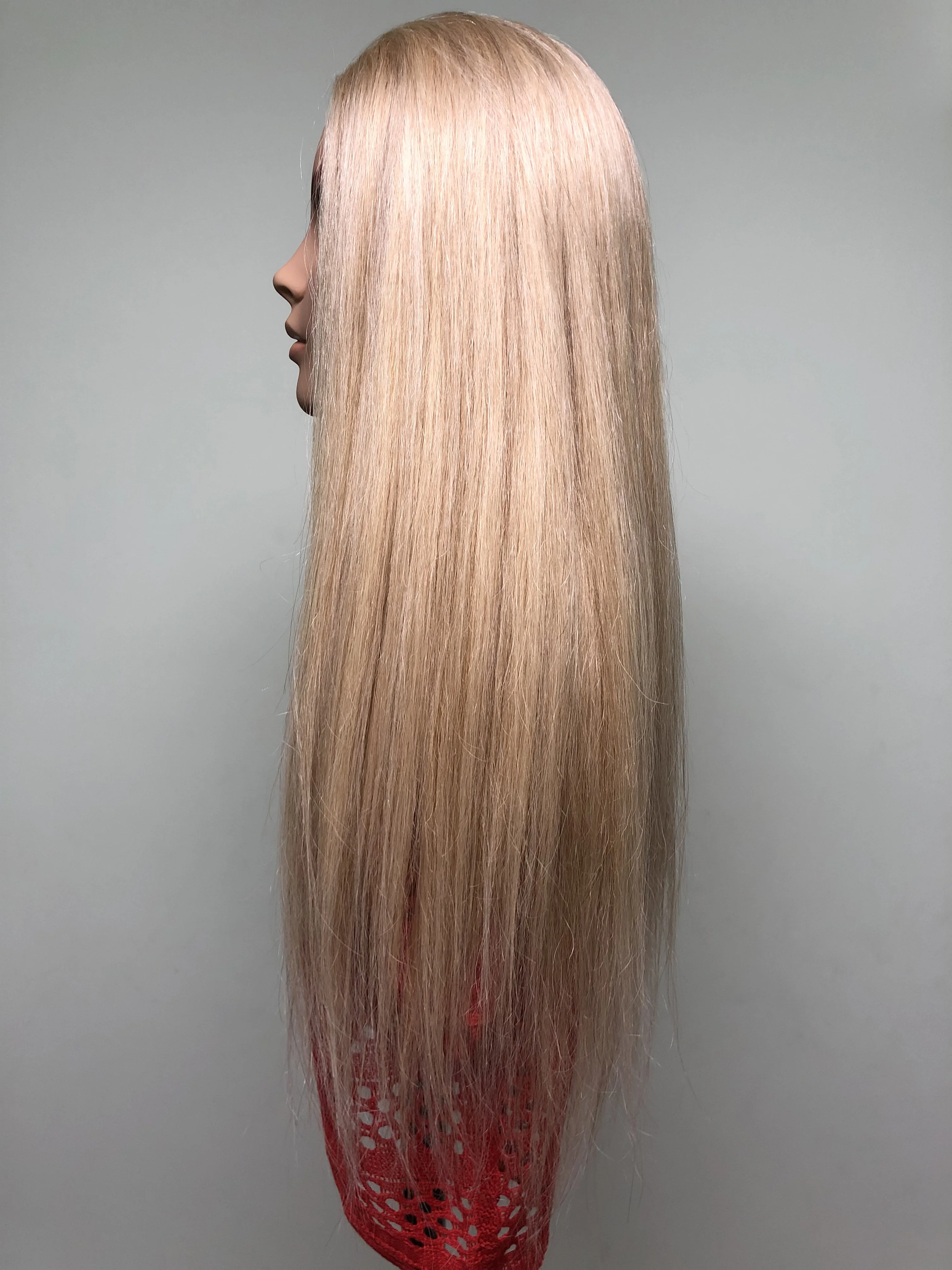 Wholesale Price Europe Face Hair Mannequin  With Shoulder for Academy School