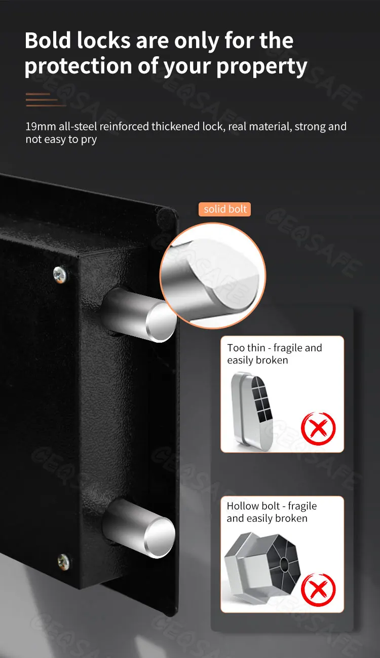 CEQSAFE Security Digital Mini Safe Password Electronic Home Safe Box Smart Safe Box manufacture