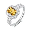 JH0237White gold color-2Yellow Crystal