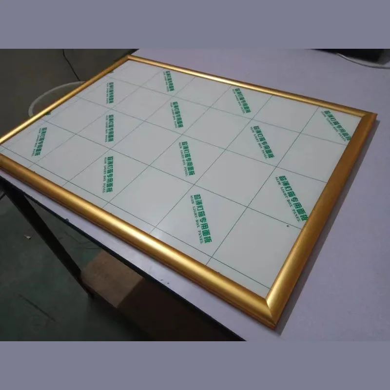 Customized Aluminum Frame Super Slim Led Light Box Advertising Hanging