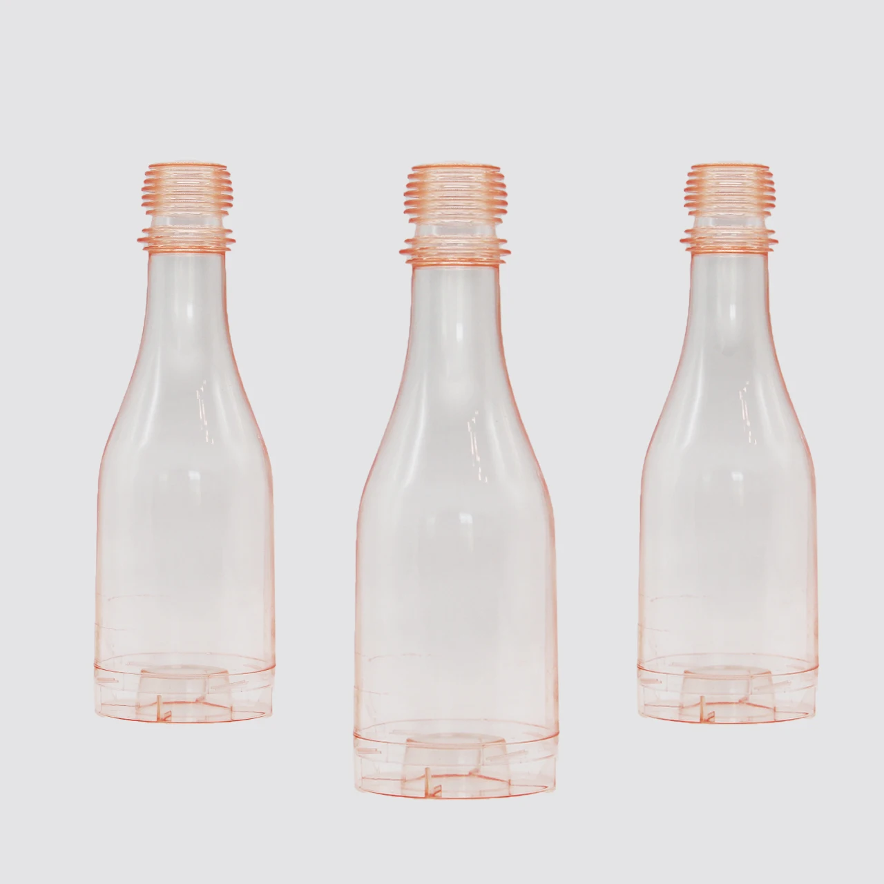 Clear Plastic Champagne Bottle With Gold Foil For Candy Packaging Buy