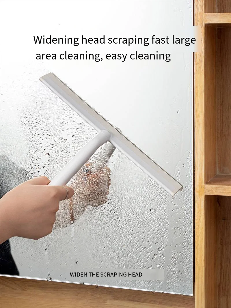 Household T-shaped Glass Wiper Window Cleaner Glass Cleaner Bathroom Tile floor scraper details