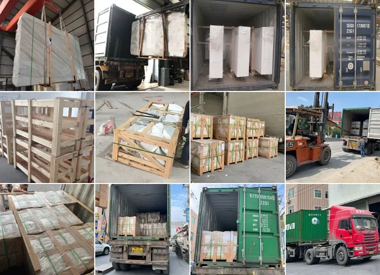 Natural Stone Calacatta White Marble Round Bowl For Kitchenware