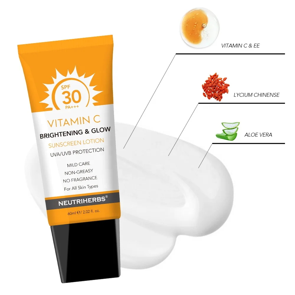 Sunscreen Cream Spf 30 Sunblock Sun Cream Lotion Glowing Smooth Anti