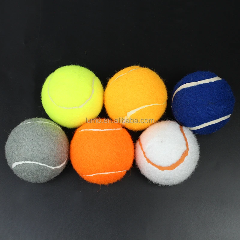 Wholesale Tennis Balls Wool Felt + Rubber Soft Tennis Ball Reusable Eco