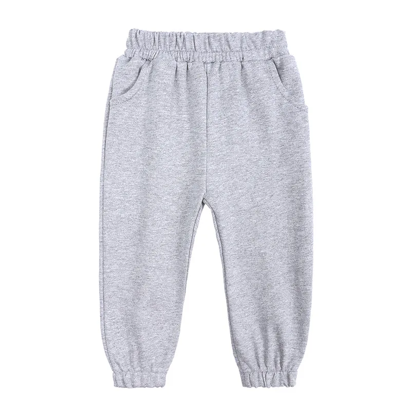 Cotton Pants For 2-13 Years Old Solid 