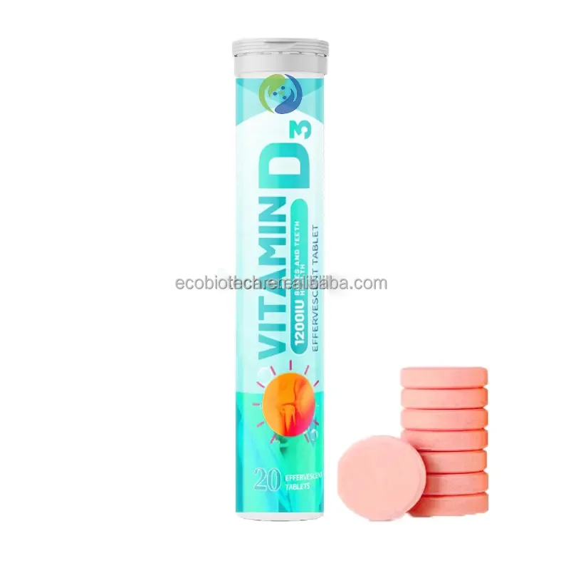 Ausreson Vitamine D3 Tablets Multi Vitamin c Zinc Supplements Vitamin D3 Effervescent Tablets