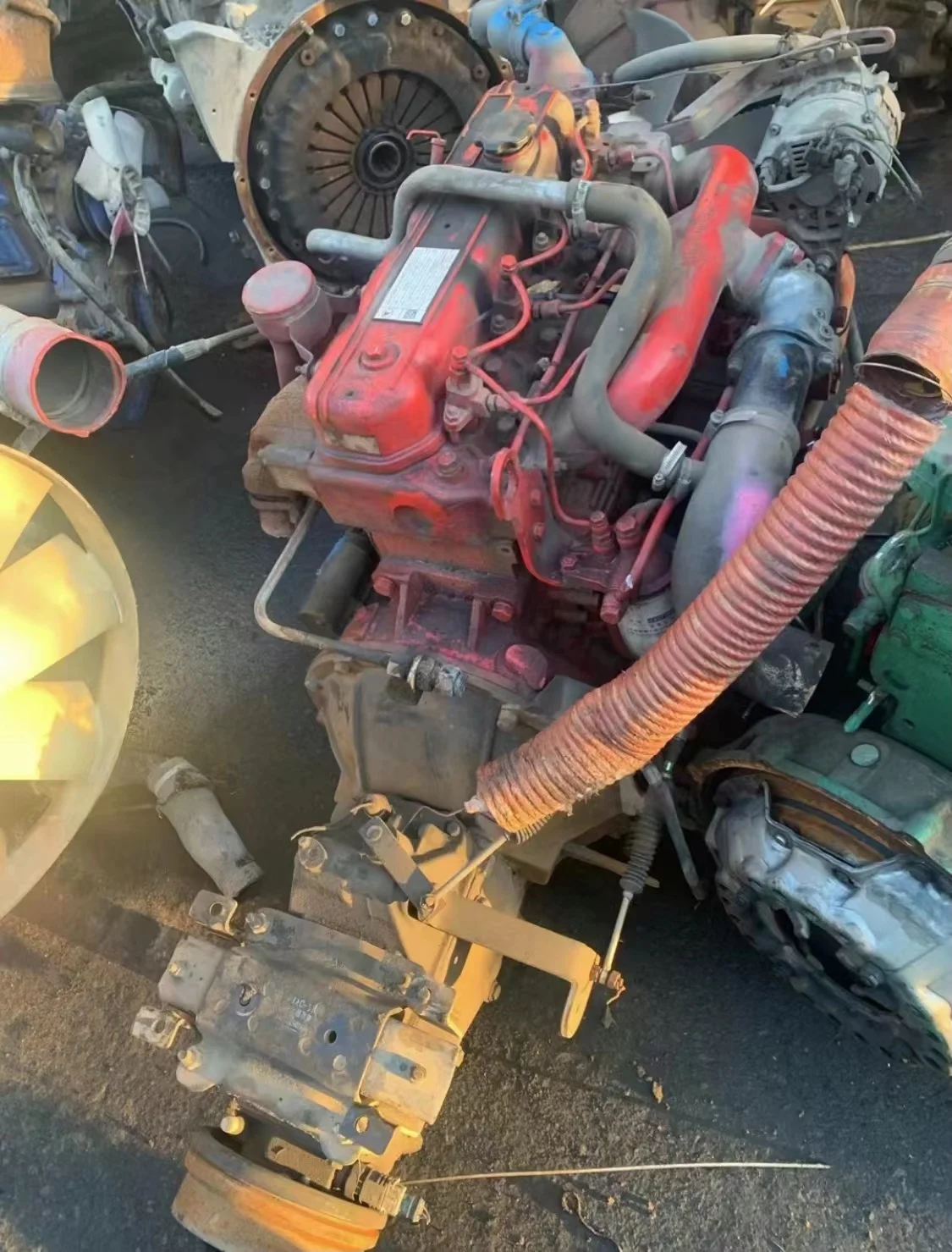Second Hand 4100 Diesel Engine Euro 2 Truck Engines Cy4100zlq Engine ...