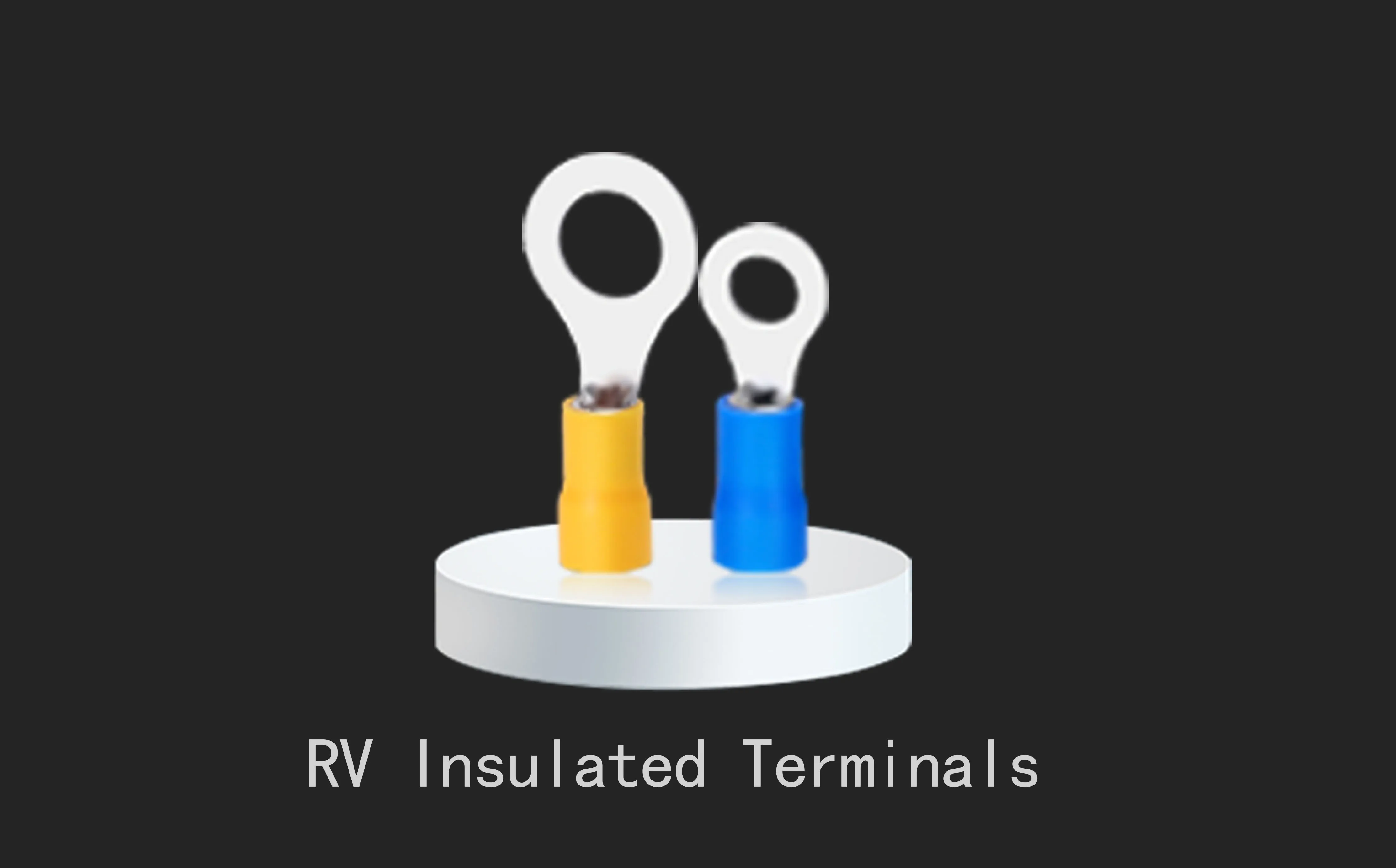 Insulated Ring Wire Electrical Cable Lugs Types Buy Mechanical Cable Lugs Crimping Cable Lugs