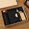 Carnet + Tasse thermos + Haut-parleur sans fil + Stylo + Clés USB + Porte-clés