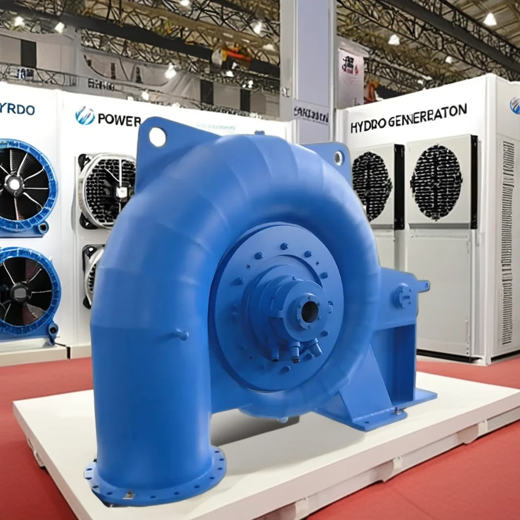 200kW Francis Turbine Generator Smart Automatic Horizontal Hydro Turbine for HPP for Water Use 20m Head