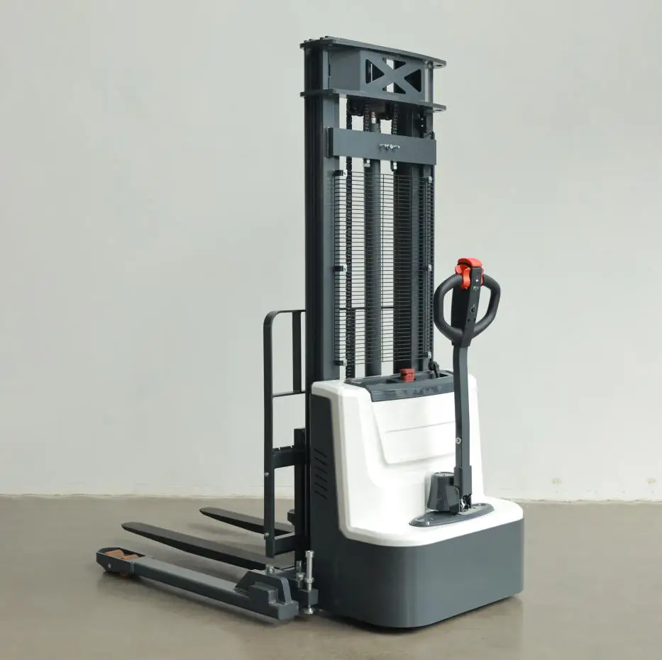 EVERLIFT Walkie Powered Stacker Straddle Full Electric Pallet Capacity ...