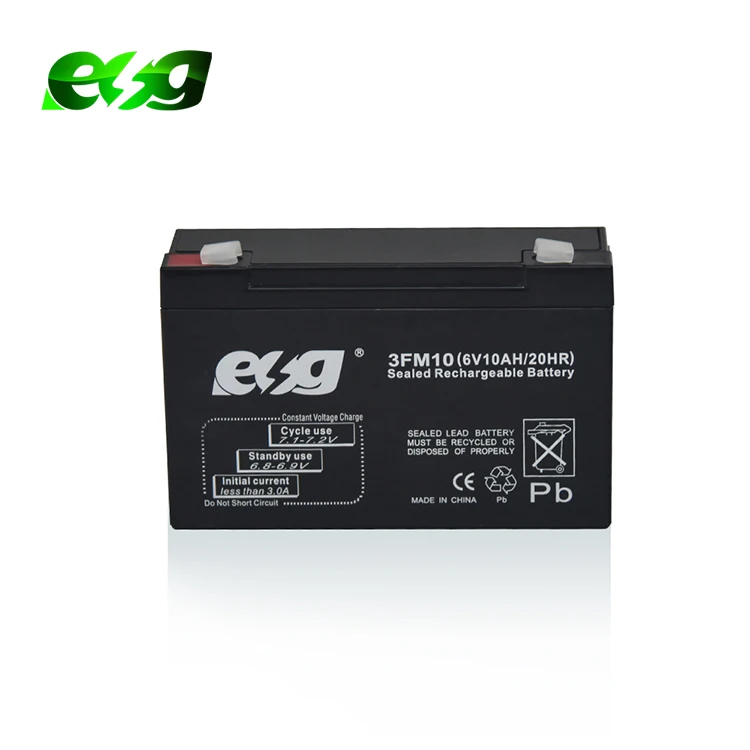 Hot sale  20hr sealed lead acid vrla 6V10ah solar battery