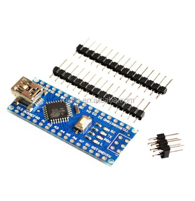 Arduino nano atmega328p v 3.0. Контроллер arduino nano v3 avr atm328p-20au ch340. плата arduino nano v3.0 ch340. набор ардуино нано. ардуино русский аналог.