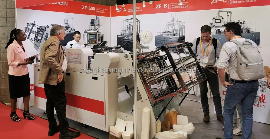ZF-800Plus Automatic Food Lunch Carton Erecting Forming Machine