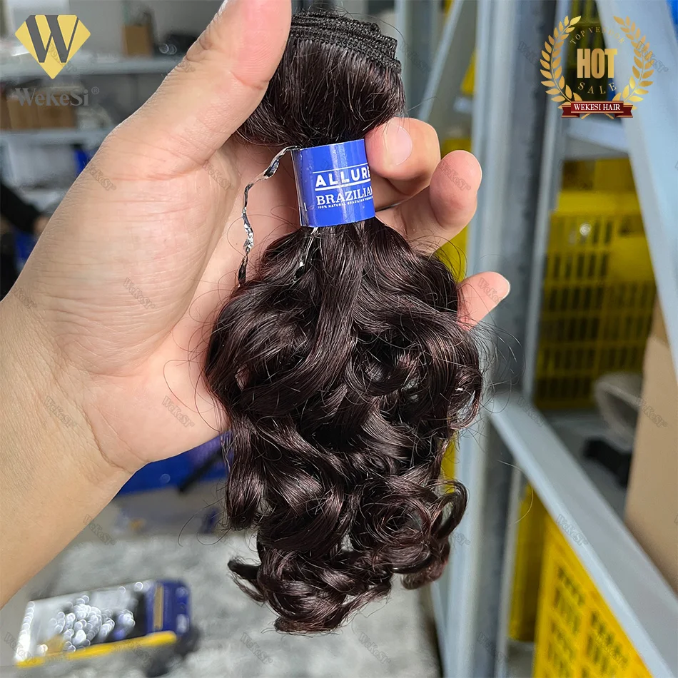 3 Pcs One Pack Human Hair Bundles Packet Hair For Full Head Looking