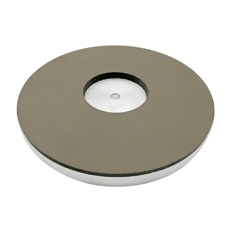 150mm Resin Layer Flat Lap Gemstone Polishing Disc  Soft Diamond Grinding Wheel Plastic Body  Crystal Jewelry