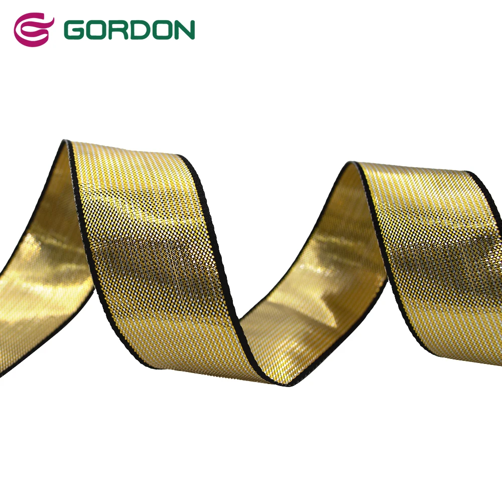 Лента металлическая с черными краями