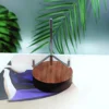 black walnut wood base 5cm
