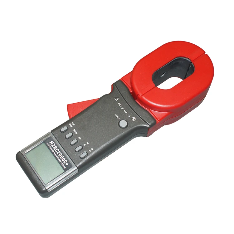 Unit-T Ut200A Portable Digital Clamp Meter AC DC Multimeter 2000 Count Range Voltmeter Ohm Meter AC Diode Tester LCD Back Bright