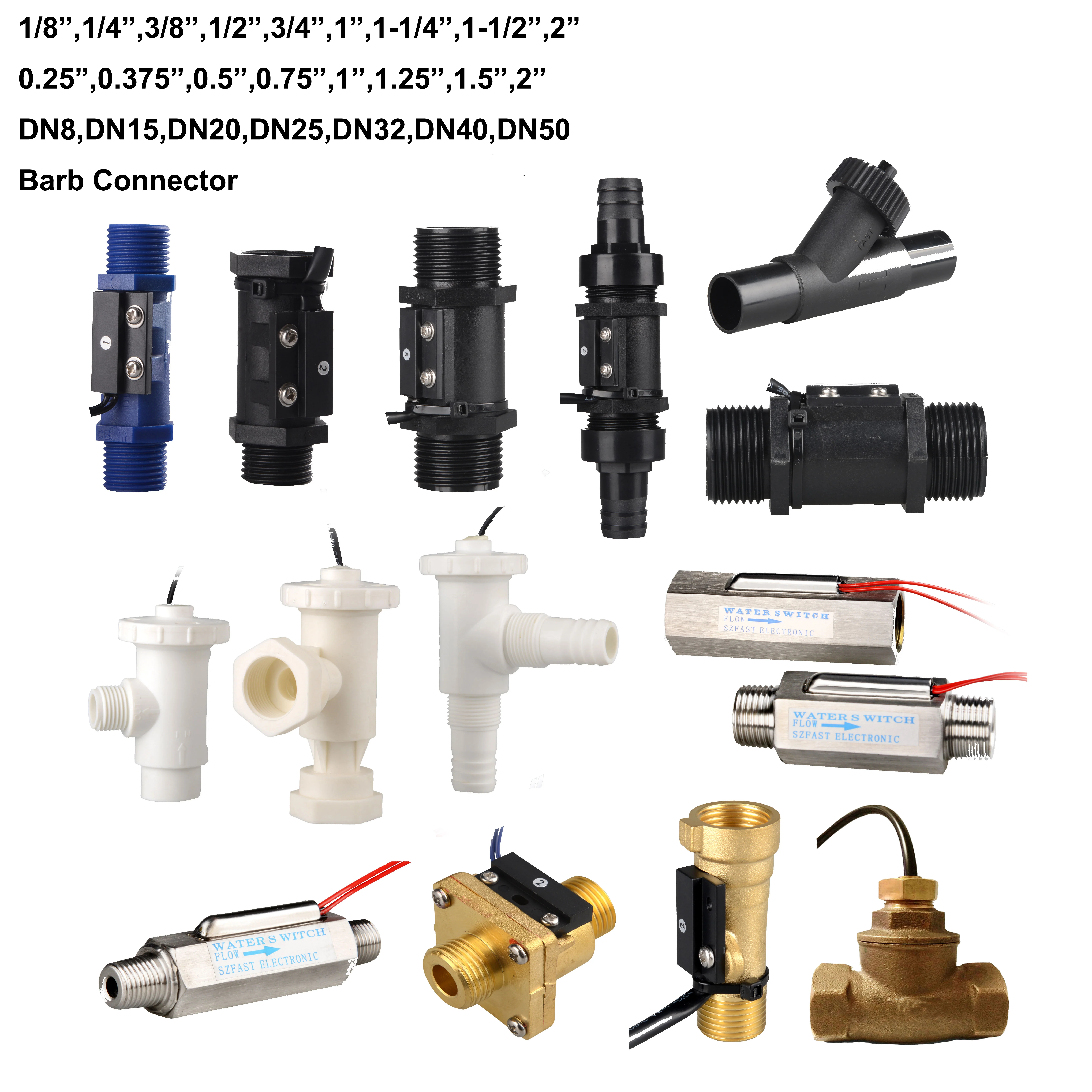 Water Flow Trigger Switch for Pump Protection - FAST FS-5P